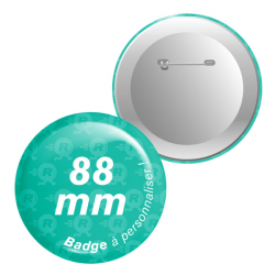 badges ronds personnalisés 88mm