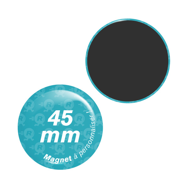 Fabrication de Magnets Ronds Personnalisés 45mm