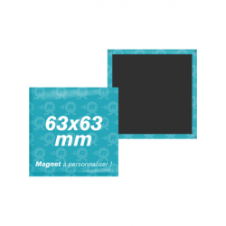 fabrication de magnets carrés personnalisés